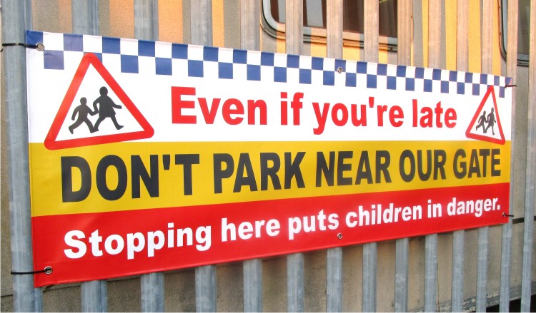 Traffic Safety Banners - Signs 4 Schools