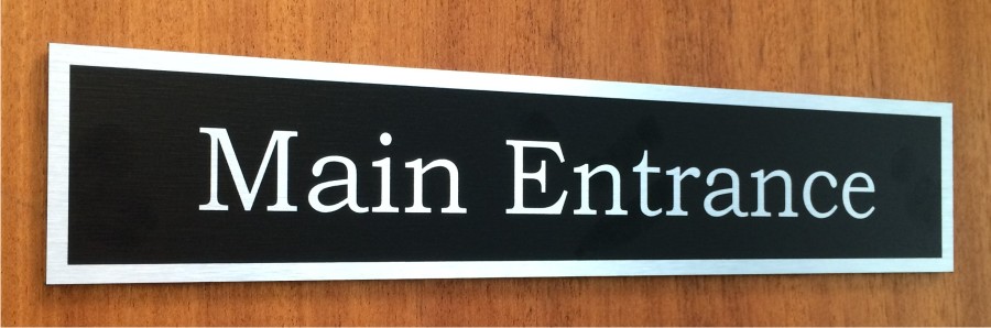 Aluminium Door Signs for Schools - Signs 4 Schools